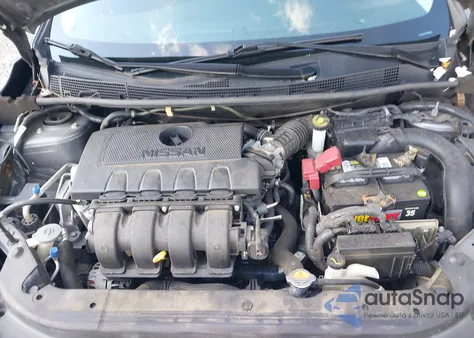 2019 Nissan Sentra Sv из США, поврежденный, VIN 3N1AB7AP1KY452490